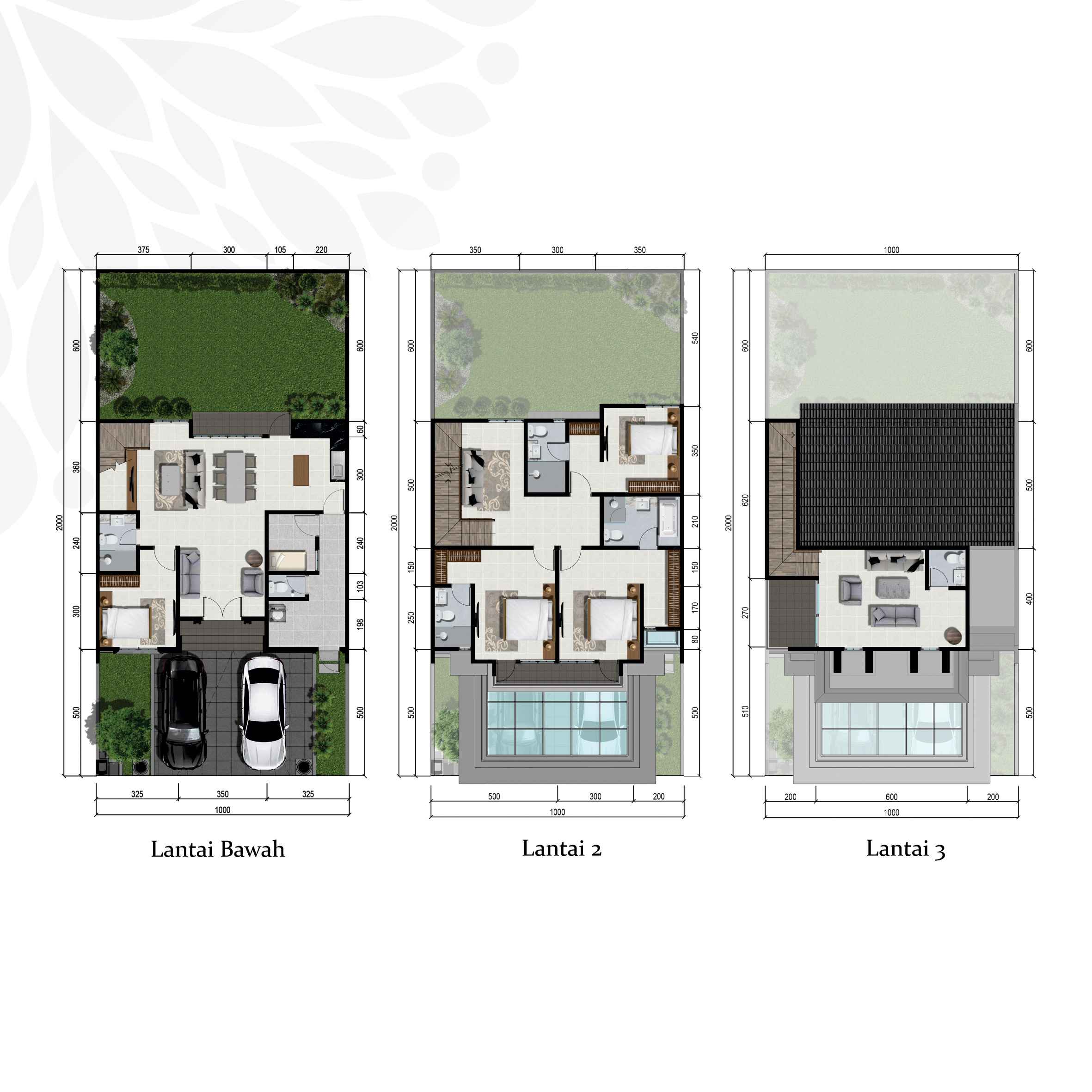 lilac layout citraland bandar lampung
