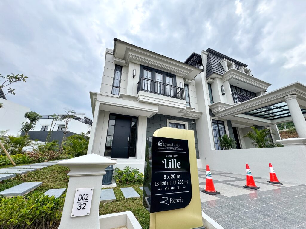 Rumah 2 lantai, untuk keluarga modern di CitraLand Bandar Lampung